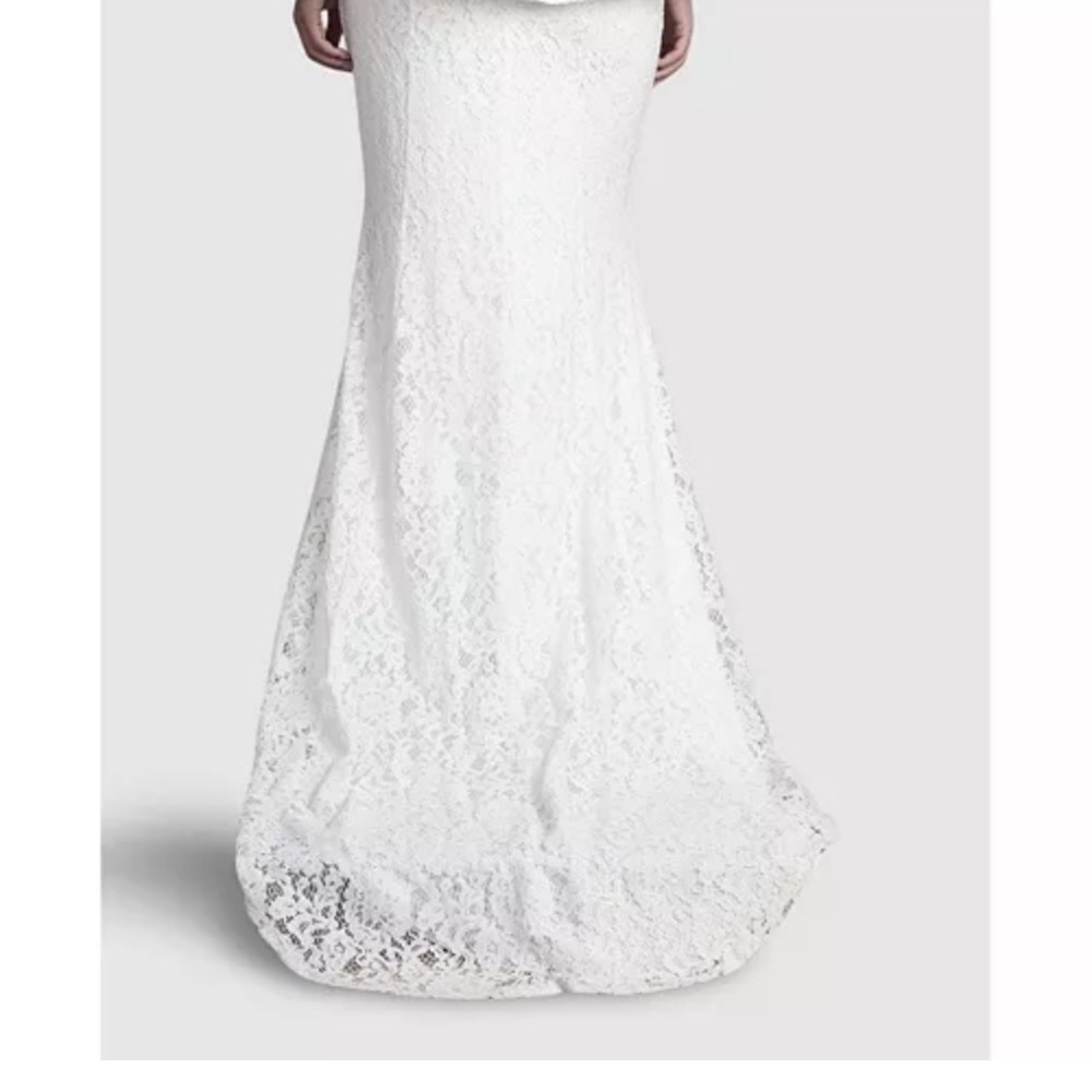 Peplum Lace Wedding Set - Picture 2 of 5